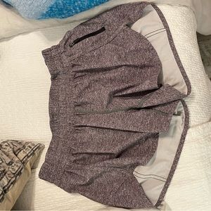 Grey Lulu Lemon Shorts